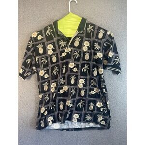 Bamboo‎ Cay Shirt Men XL  Floral  Button Up  Business Casual